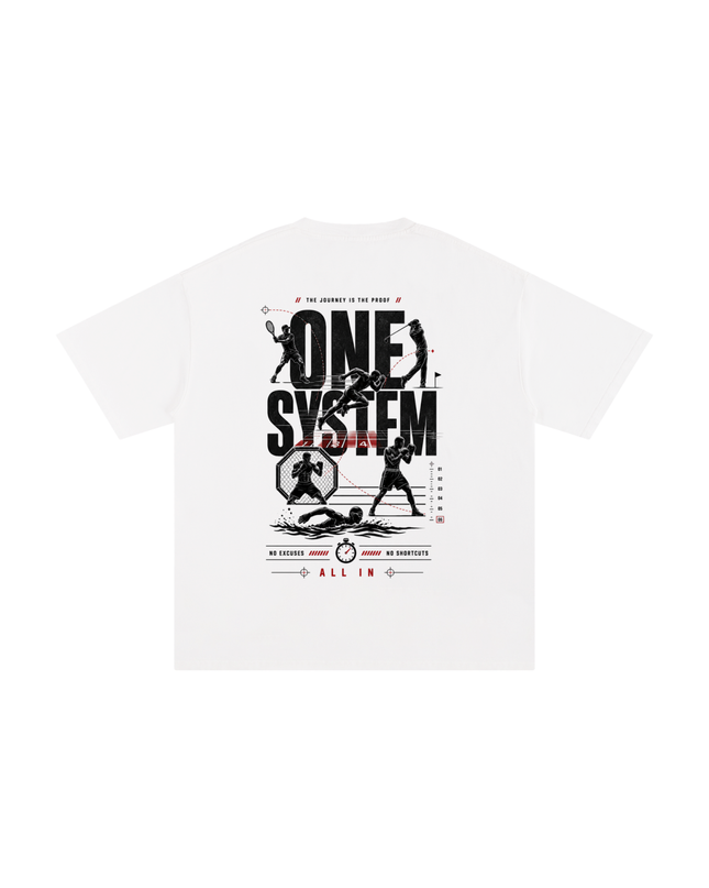 JUSTWATCH One System Heavyweight Graphic Tee