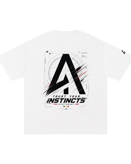 JUSTWATCH x AI Trust Your Instinct Heavyweight Graphic Tee