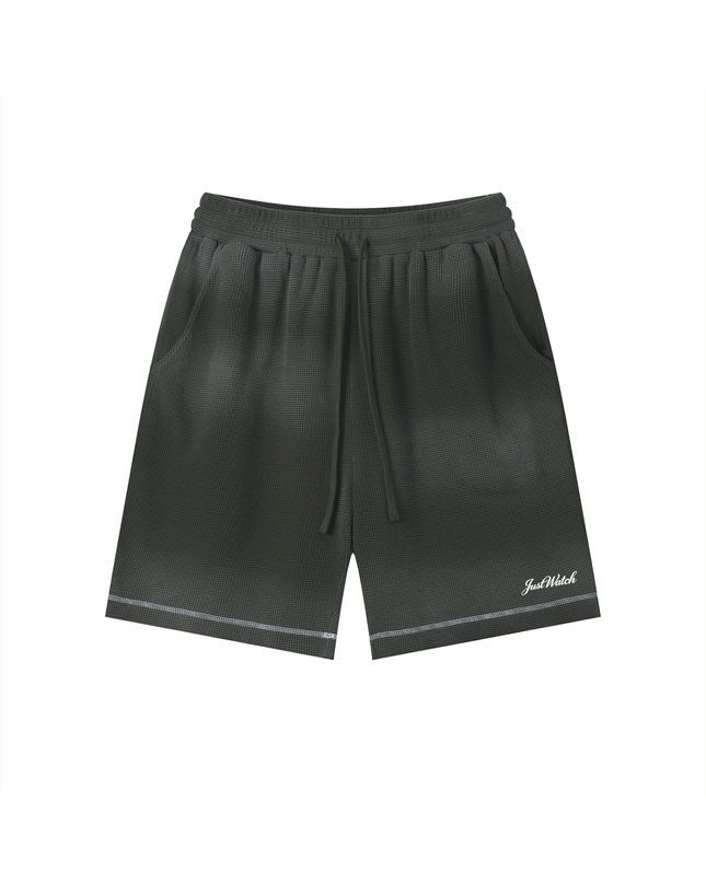 JUSTWATCH HORIZON Raw-Hem Waffle Short