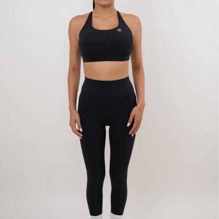 I Am Glowing Black Quick Dry Butter Soft Legging