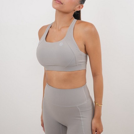 I Am Glowing Frosty Gray Quick Dry Butter Legging