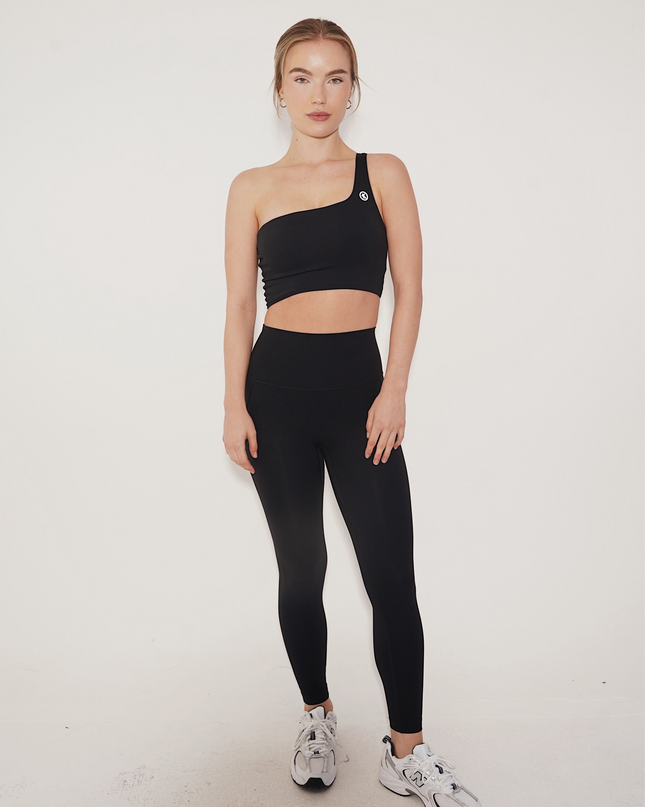 I Am Wise Tie up Bra in Black