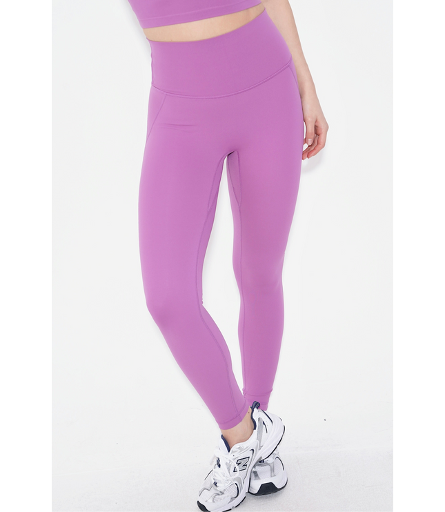 I Am Wonderful High Rise Purple Legging