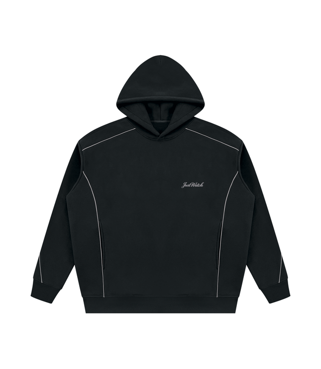 JUSTWATCH TRACE Oversized Piping Hoodie