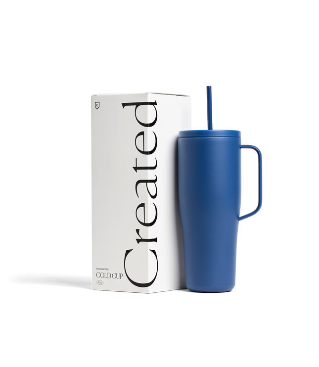 30oz Cold Cup - Pacific Blue
