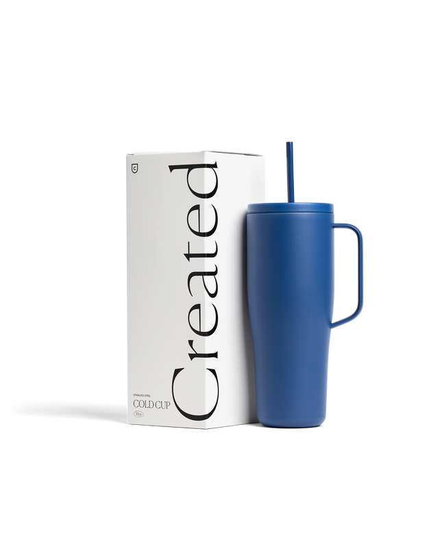 30oz Cold Cup - Pacific Blue