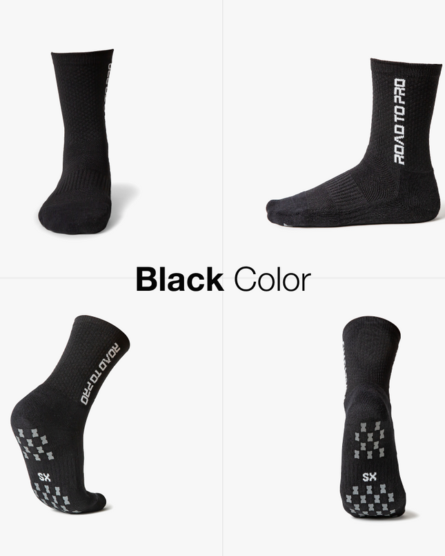 Youth/XS Anti-Slip Tennis Socks - 1 Pair