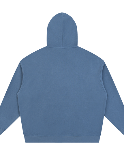 JUSTWATCH Waffle Boxy Hoodie