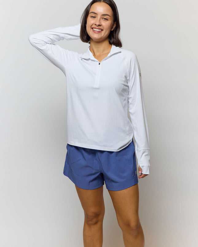 Foudy Mid-Weight Long Sleeve ½ Zip Top