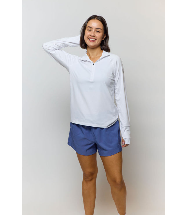 Foudy Mid-Weight Long Sleeve ½ Zip Top