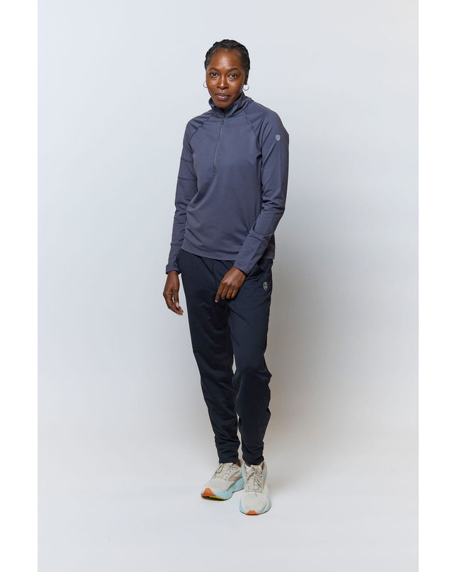 Valia Women's Black Jogger Pants