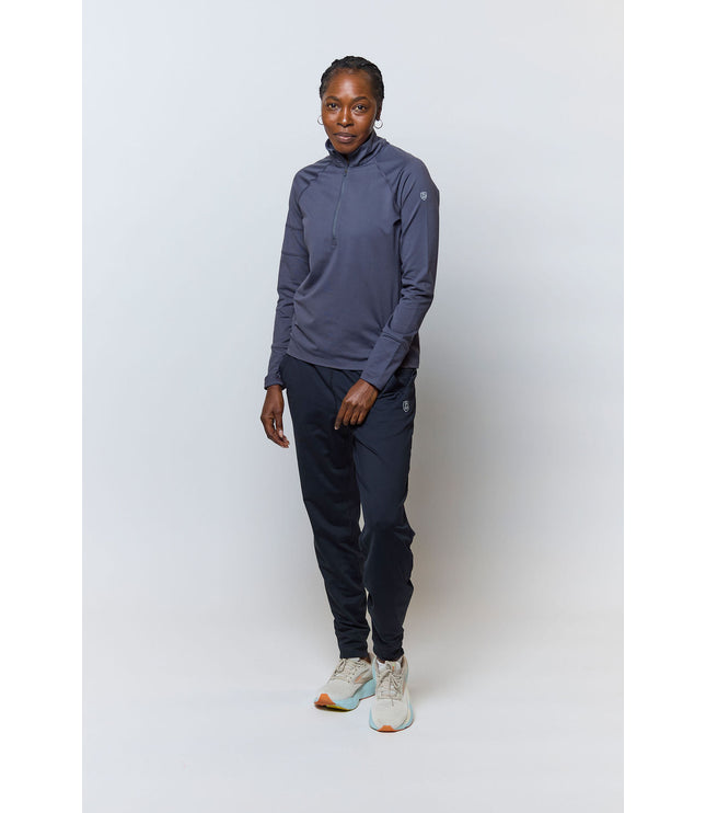 Valia Women's Black Jogger Pants