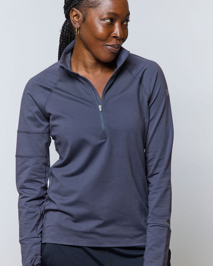 Foudy Mid-Weight Long Sleeve ½ Zip Top