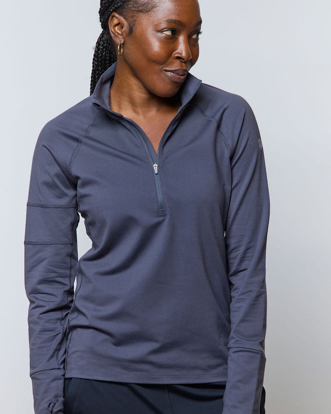 Foudy Mid-Weight Long Sleeve ½ Zip Top