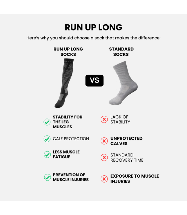 RUN UP Long Sock