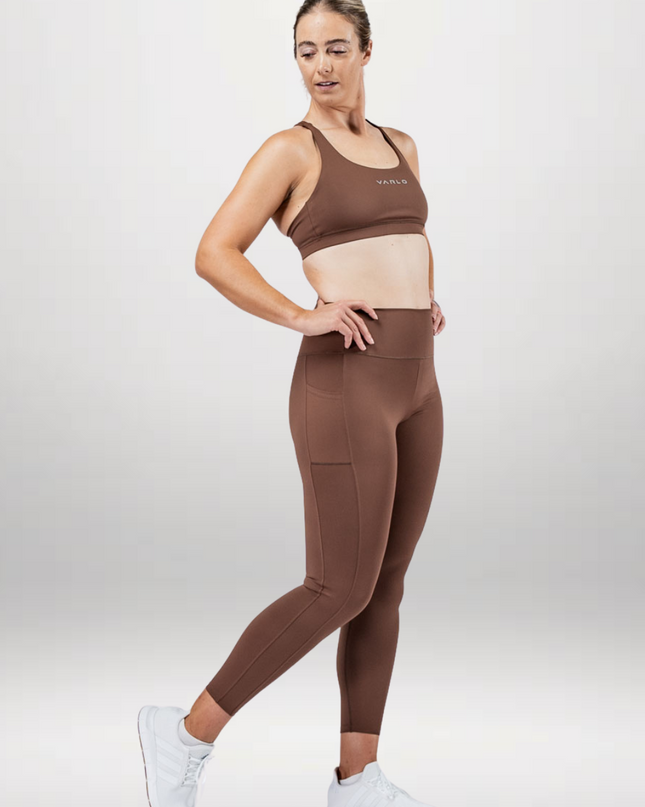 Women's SOHO Full Length High Waist Leggings (City Mocha)