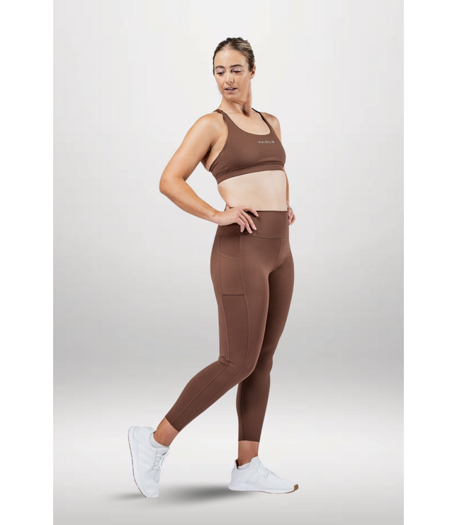 Women's SOHO Full Length High Waist Leggings (City Mocha)