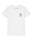 S / White