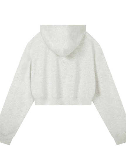 JUSTWATCH PACE Boxy Crop Zip Hoodie
