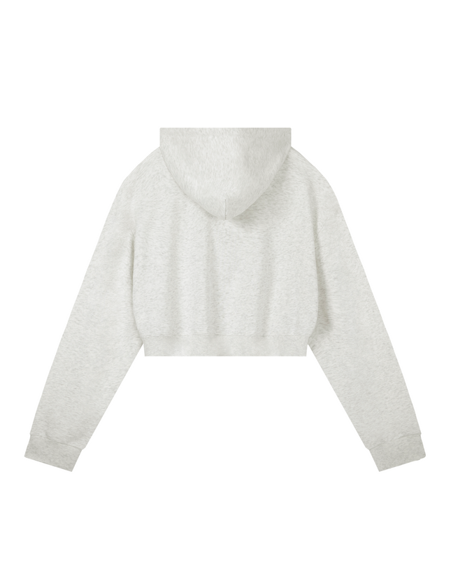 JUSTWATCH PACE Boxy Crop Zip Hoodie