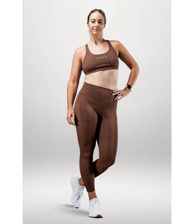 Women's SOHO Full Length High Waist Leggings (City Mocha)