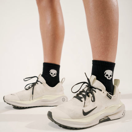 "ICON" QUARTER-LENGTH SOCKS - BLACK