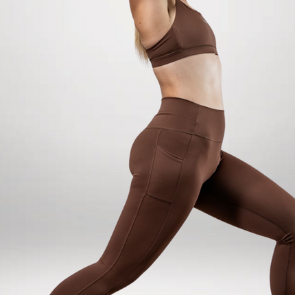 Women's SOHO Full Length High Waist Leggings (City Mocha)