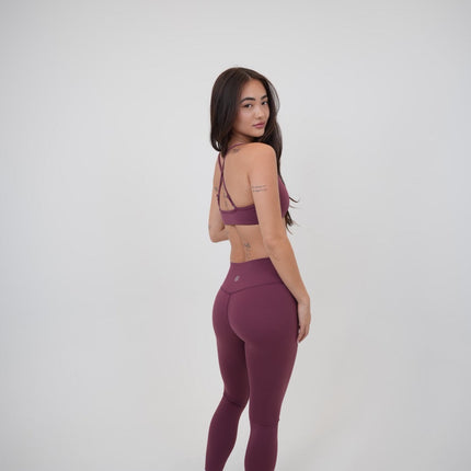 My Time Is Divine Plum Cross-Back Butter Soft Bra
