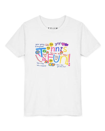 Youth Tennis 'Tennis is fun' Tee