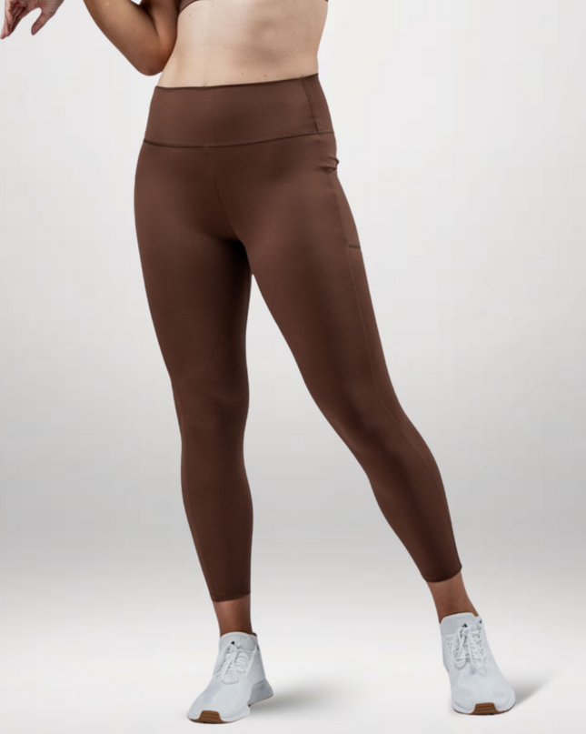 Women's SOHO Full Length High Waist Leggings (City Mocha)