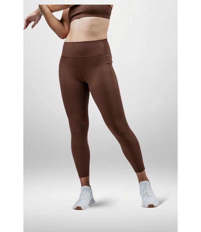 Women's SOHO Full Length High Waist Leggings (City Mocha)