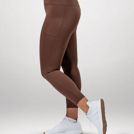 Women's SOHO Full Length High Waist Leggings (City Mocha)
