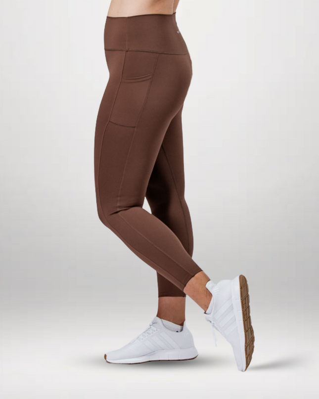 Women's SOHO Full Length High Waist Leggings (City Mocha)