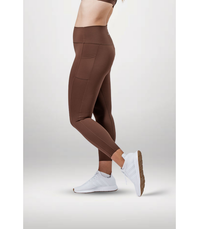 Women's SOHO Full Length High Waist Leggings (City Mocha)