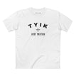 S / White