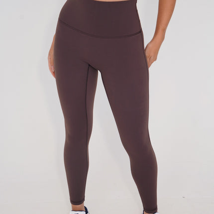 I am Beautifully Radiant Quick Dry Coffee Yoga Legging