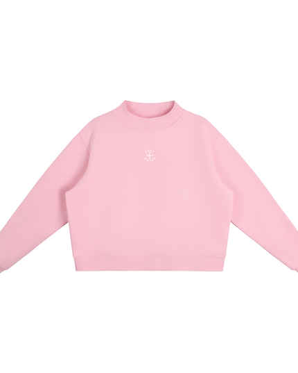 JUSTWATCH Women’s Oversized Fleece Mock Neck