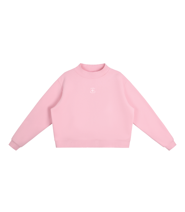 JUSTWATCH Women’s Oversized Fleece Mock Neck