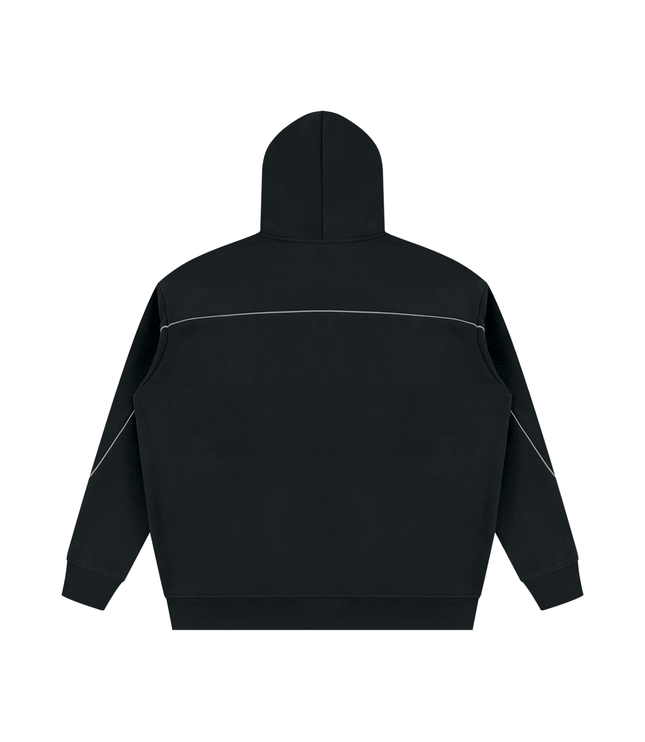 JUSTWATCH TRACE Oversized Piping Hoodie