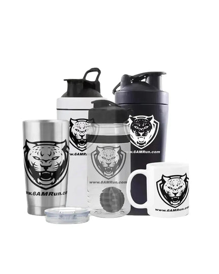 6AM Run Shakers, Tumbler, & Mug