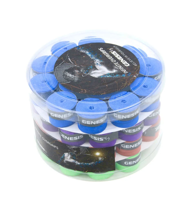 GENESIS INFINITE DRY 0.75MM OVERGRIPS 60 PACK