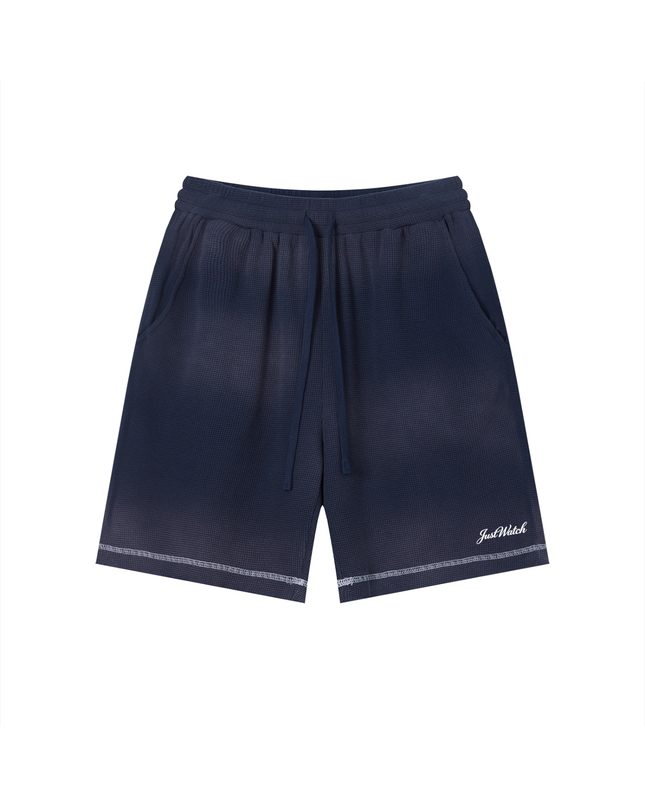 JUSTWATCH HORIZON Raw-Hem Waffle Short