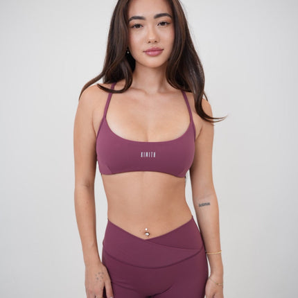 My Time Is Divine Plum Sculpt V-Waist Legging