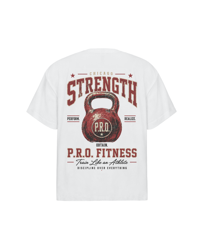 P.R.O. x JUSTWATCH Drift STRENGTH DRIFT Oversized Stretch Tee