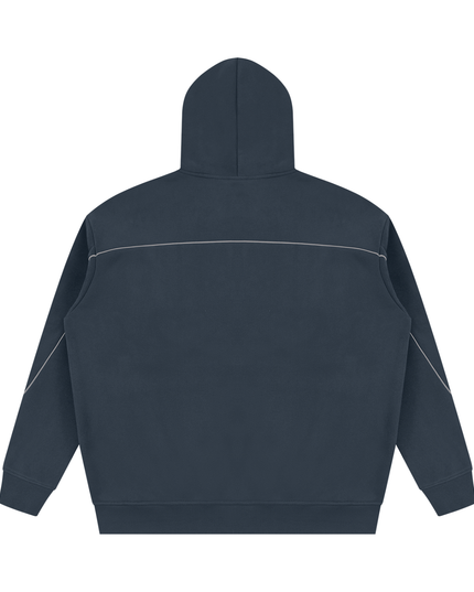 JUSTWATCH TRACE Oversized Piping Hoodie
