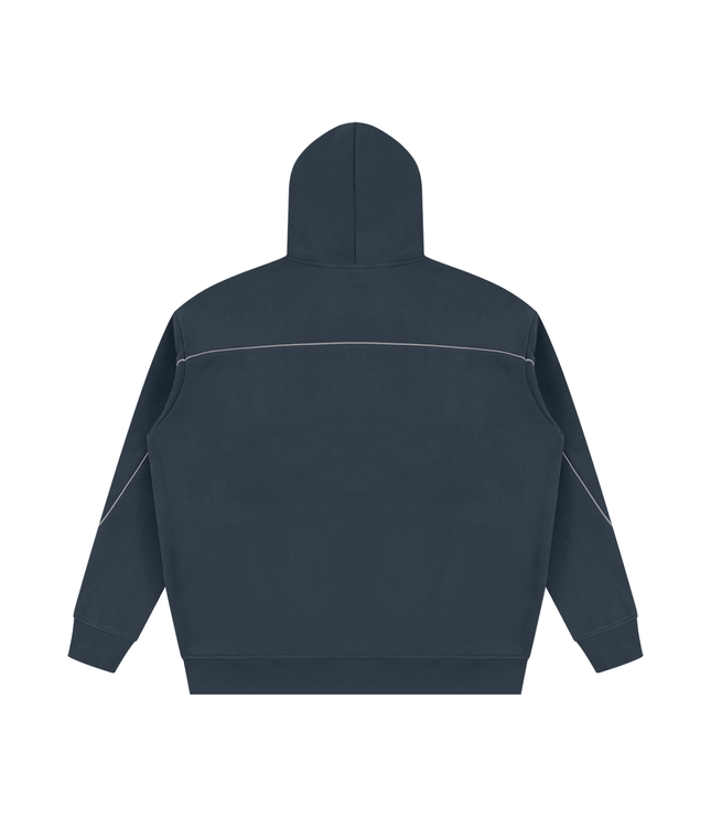 JUSTWATCH TRACE Oversized Piping Hoodie