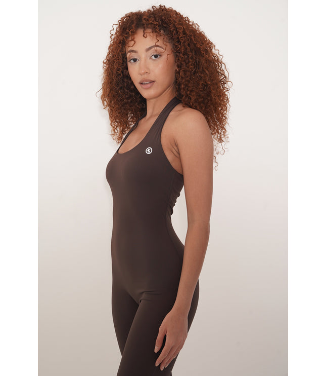 I Am Powerful Bodysuit in Chocolate