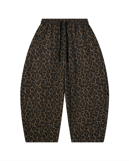 JUSTWATCH WATCHLIN LEOPARD BARREL SWEATPANT
