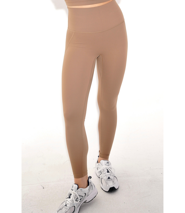 I Am Wonderful High Rise Beige Legging