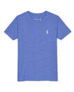S / Heather Columbia Blue